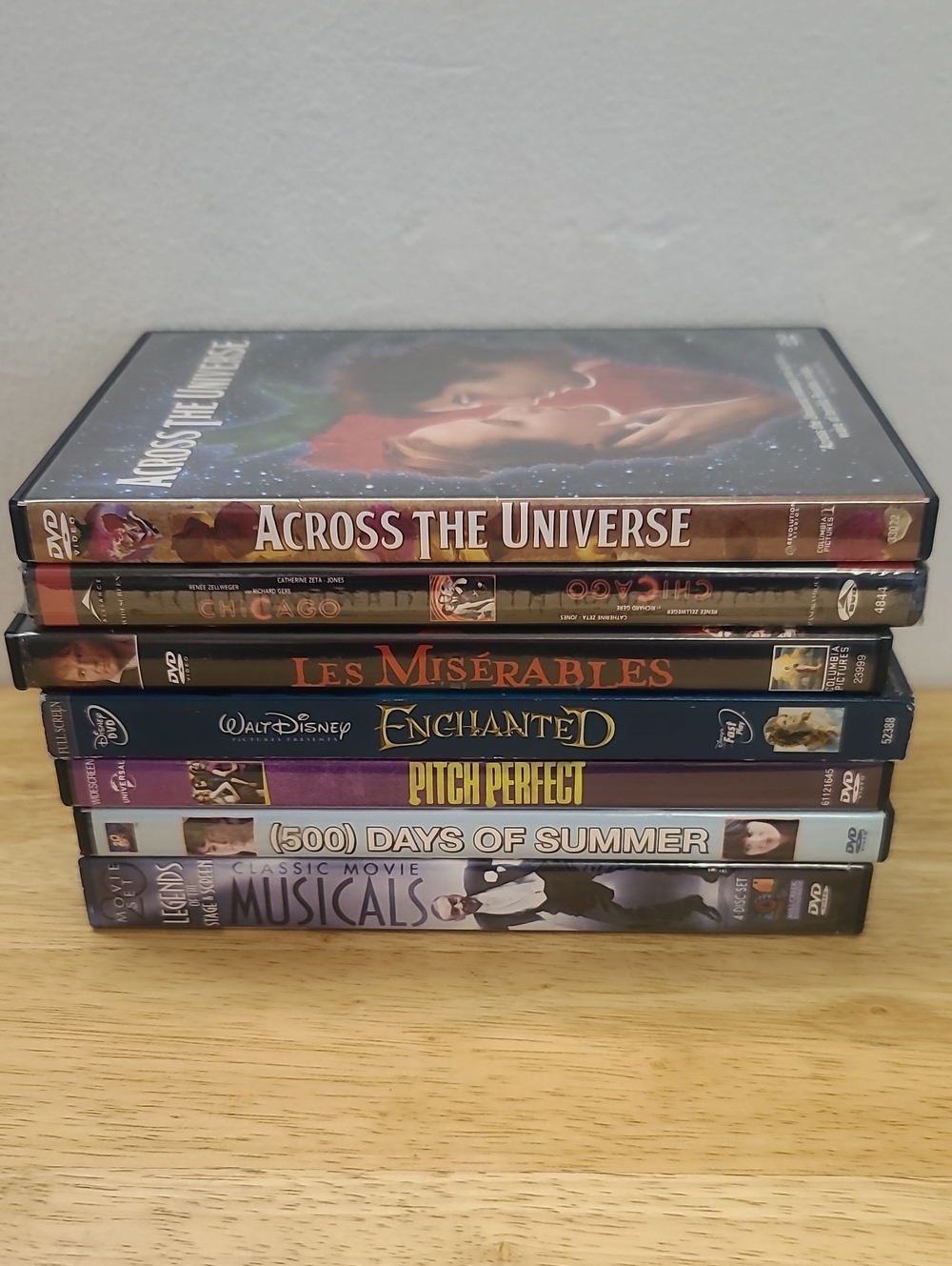Musicals Assorted DVD Movie Bundle